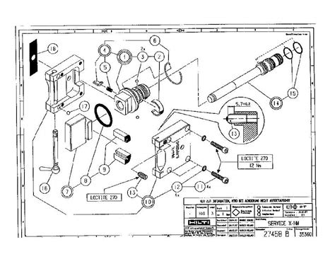 Exploring the Hilti DSH 700-X: An In-Depth Parts Diagram