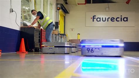 Putting Autonomous Mobile Robots To Use In Automotive Manufacturing