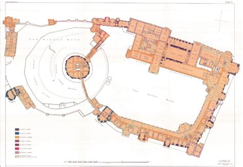 Windsor Castle. -- main floor. | Castle plans, Castle floor plan ...