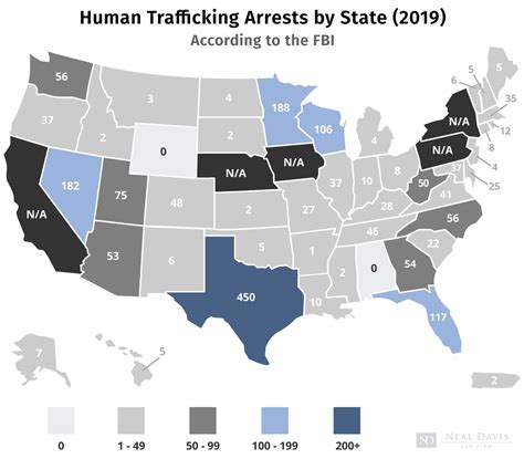 New Report on Human Trafficking Statistics and Laws By State