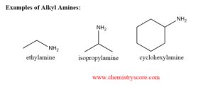 Alkyl Amines - Learn Chemistry Online | ChemistryScore