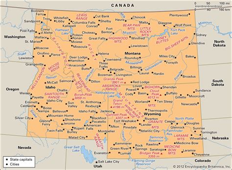 Map Montana Indian Reservations - Share Map