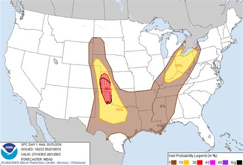 Storm Prediction Center May 27, 2015 1630 UTC Day 1 Convective Outlook