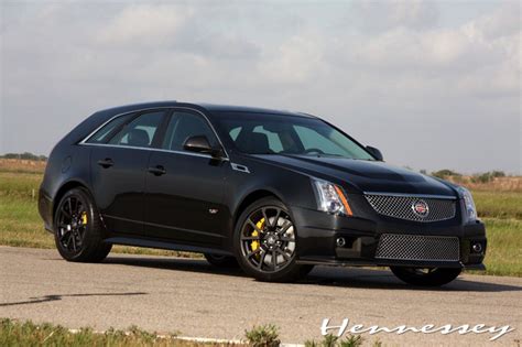 2011 Cadilac CTS-V Black Diamond Edition V700 Sport Wagon By Hennessey Review - Top Speed