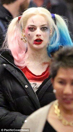 margot robbie harley quinn makeup | Halloween Costume Stuff | Pinterest ...