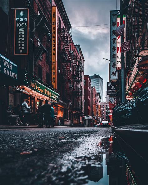 Stunning Moody Street Photos of New York City by Mazz Elias | Cityscape photography, City ...