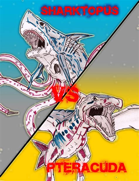 Sharktopus Vs Pteracuda (Real Bout) by AVGK04 on DeviantArt