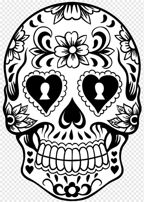 Calavera Coloring book Skull Day of the Dead Calaca, skull, child ...