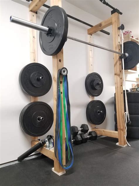 DIY bumper wall storage : r/homegym