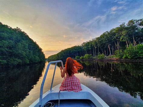 Sabah-Kota Kinabalu, Malaysia, Dream Beach Mangrove River Cruise, Fireflies & Sky Mirror Shared ...