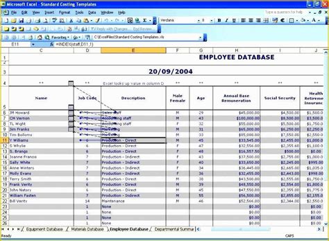 Free Access Database Templates Of 10 Free Employee Database Template In ...