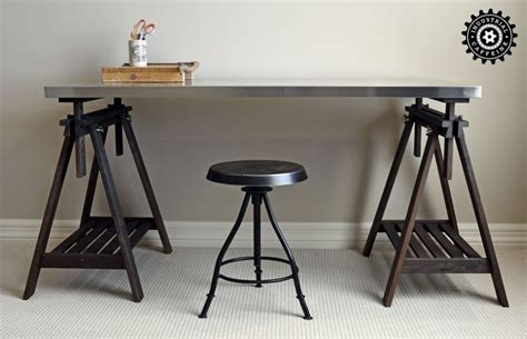 This is how we got our Restoration Hardware Style Trestle Table for ...