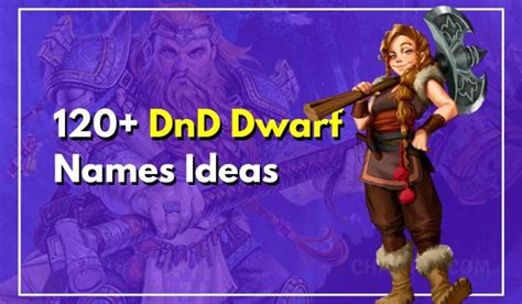 120+ DnD Dwarf Names For Your Fantasy Character