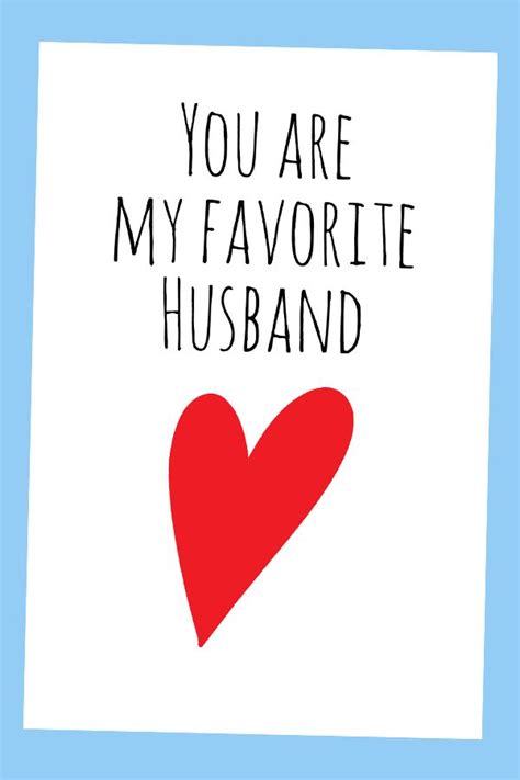 Birthday Card For Husband, Digital Printable Card | Husband birthday card, Funny happy birthday ...