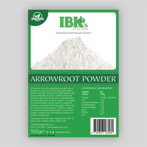 Arrowroot Powder – IBK's Kitchen