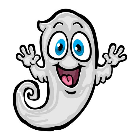 Cartoon Ghost 552516 Vector Art at Vecteezy