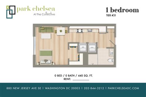 Studio Apartments in the Capitol Riverfront / Navy Yard | The Collective