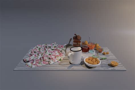 3D Food And Drinks Model 25 Free Download - 3Dzip.Org - 3D Model Free ...