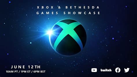 Xbox and Bethesda Games Showcase Set for June 12 - mxdwn Games