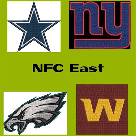 NFC Team Logos