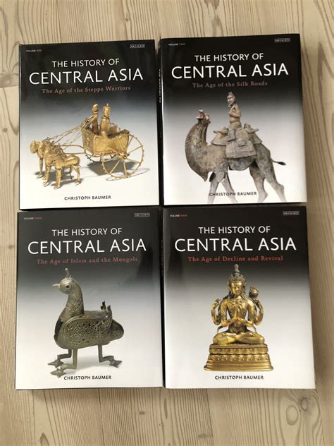 The History of Central Asia, Vol 1-4, by Christoph Baumer
