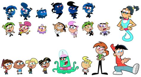 Image - Fairly oddparents characters by fairlyoddfan-d4241wa.png - The ...