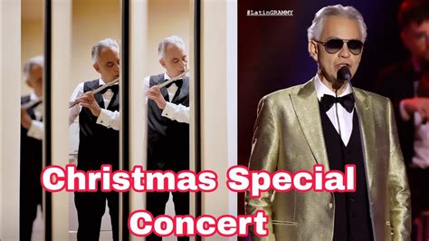 Andrea Bocelli Christmas Special Concert 2023 | Andrea Bocelli ...