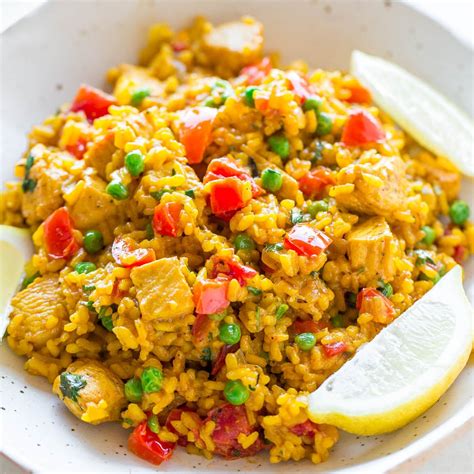 Easy Chicken Paella Recipe - Averie Cooks