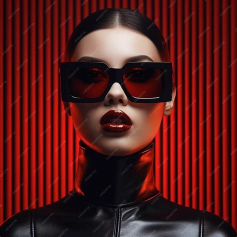 Premium AI Image | futuristic woman cyberpunk portraits photo