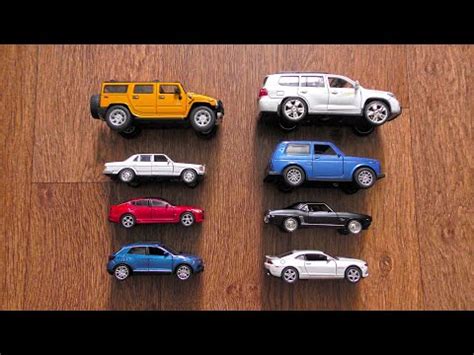 Toy Cars of Various Brands and Sizes - YouTube