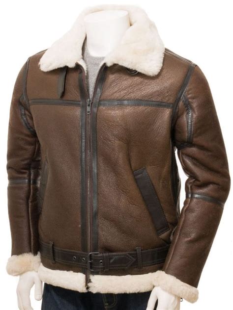 Herbert Sobel Band Brothers Shearling Leather Jacket - RockStar Jacket