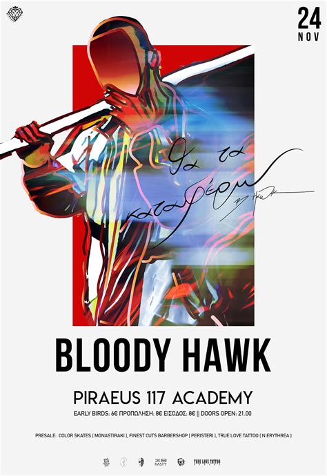 Bloody Hawk poster design :: Behance