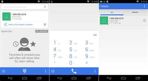 Fresh New Dialer Arrives in Android 4.4.3