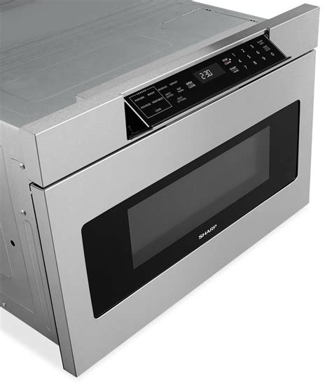 Sharp 24" 1.2 Cu. Ft. 950-Watt Microwave Drawer® Oven – SMD2477ASC | The Brick