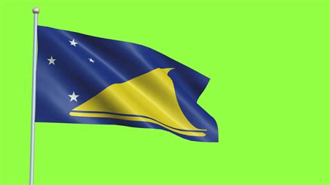 Tokelau Flag Slow Motion 41474497 Stock Video at Vecteezy