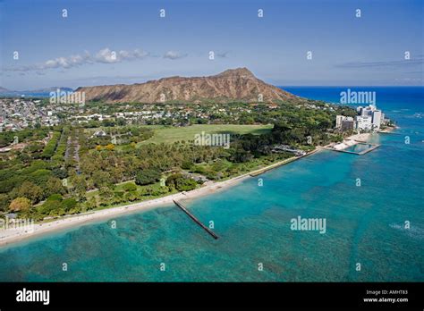 Kapiolani Park Waikiki Beach Oahu Hawaii Stock Photo: 4985986 - Alamy