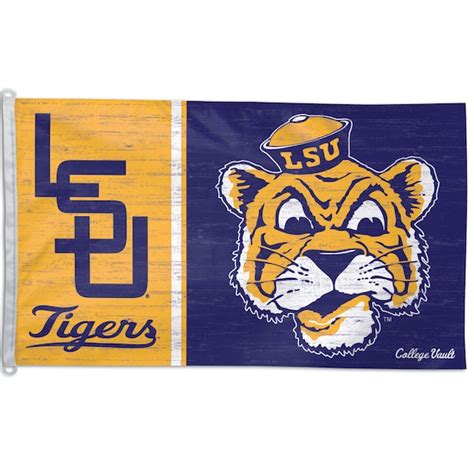 LSU Tigers Vintage 3' x 5' Flag | Official LSU Tigers Store