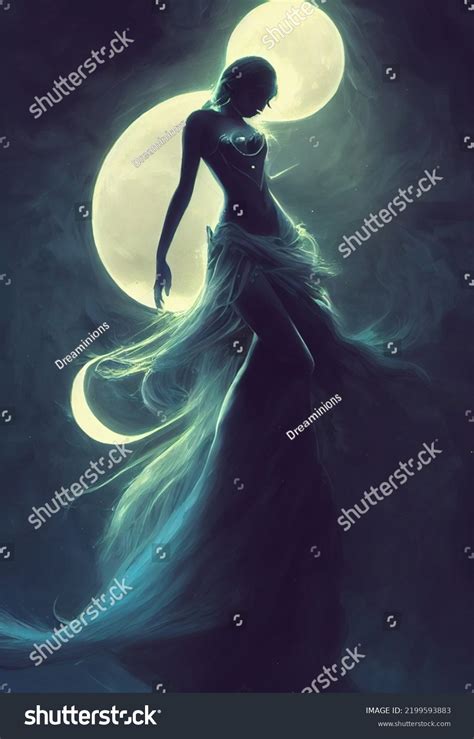 Beautiful Sorceress Fantasy Character Concept Art: ภาพประกอบสต็อก 2199593883 | Shutterstock