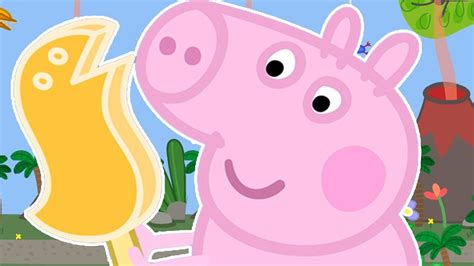 George Gets a Dinosaur Ice Cream 🦖🍦 Peppa Pig Official Channel Family ...