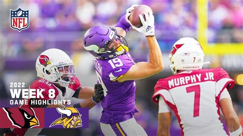 Arizona Cardinals vs. Minnesota Vikings | 2022 Week 8 Game Highlights ...