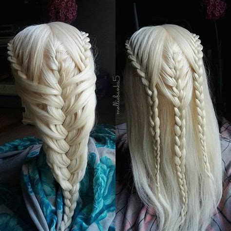 Коса как из Игры Престолов / Прически / ВТОРАЯ УЛИЦА New Braided ...