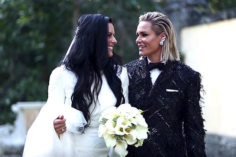 Why Ashlyn Harris and Ali Krieger’s wedding was catnip for queer fans.