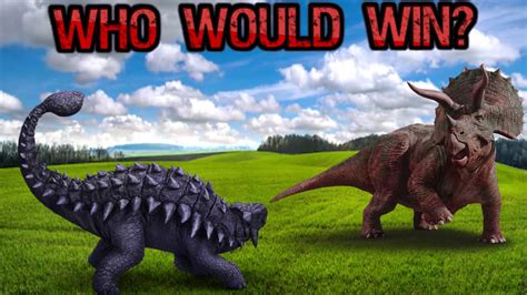 Triceratops Vs Ankylosaurus Who Would Win Youtube | My XXX Hot Girl