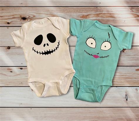 Jack and Sally Onesie Size 6 Month - Etsy