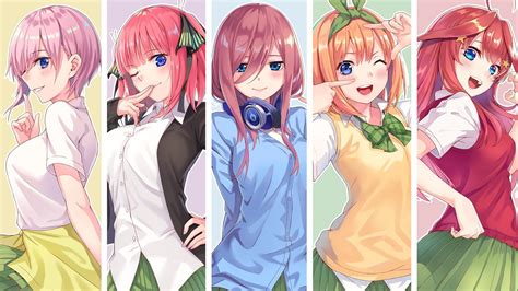 Quintuplets Anime Wallpapers - Wallpaper Cave