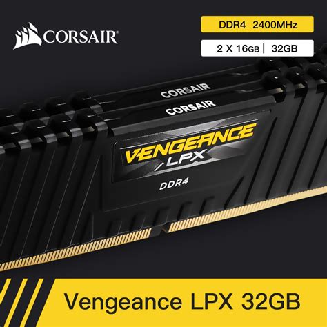 CORSAIR Vengeance LPX 8GB 16GB DDR4 2400Mhz 2666Mhz 3000Mhz 3200Mhz 3600Mhz Module PC Computer ...