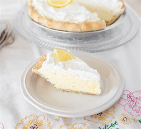 Lemon Chiffon Pie - The Timeless Baker