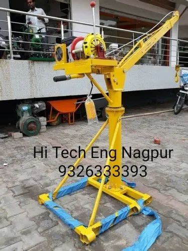 Building material crane at Rs 25000/set | Mini Cranes | ID: 20714156912