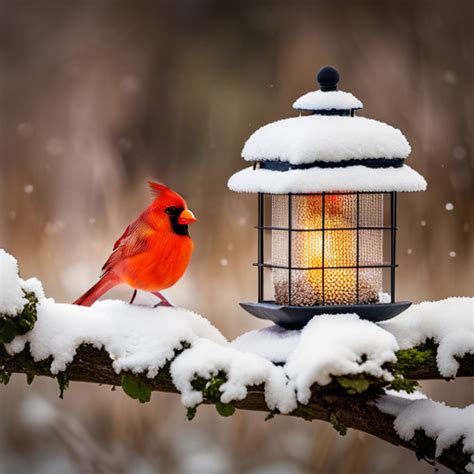 Best-Cardinal-Bird-Feeder - Animal Passion