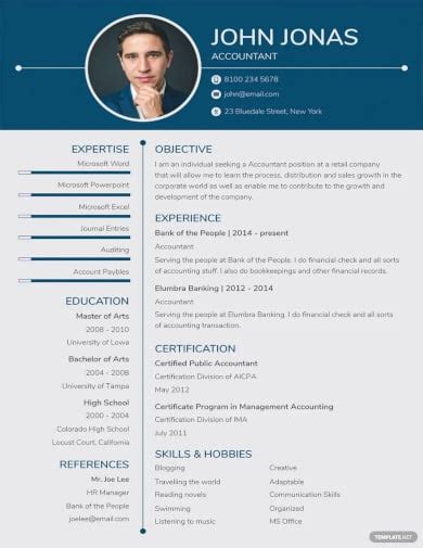 25+ Resume Templates for Freshers - PDF, DOC | Free & Premium Templates